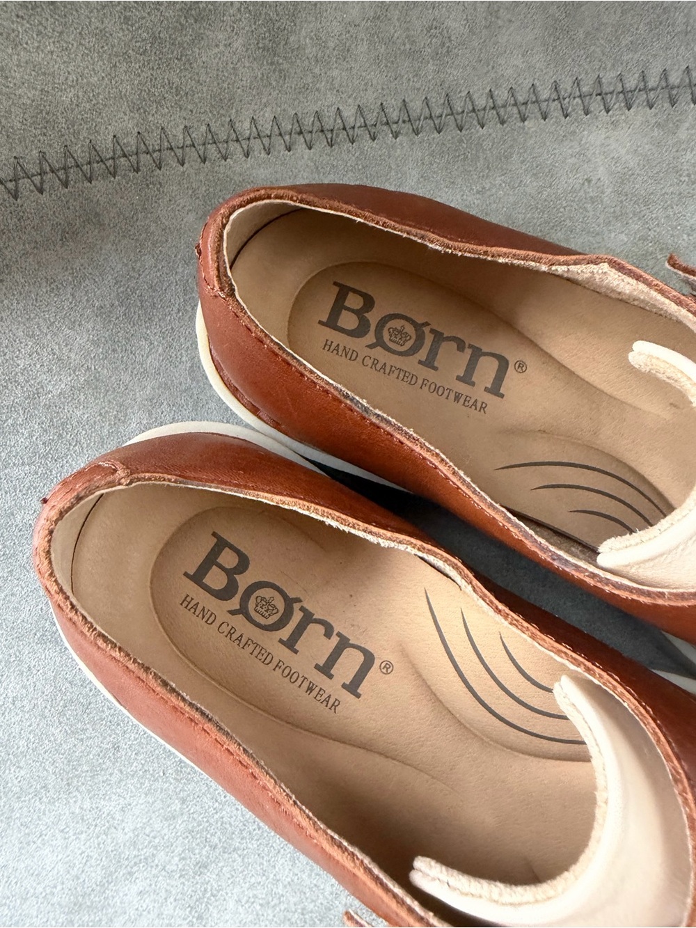 NWT Born Sammi Leather Monk Strap Lugged Platform Loafers Sz 6,5 - Picture 12 of 16